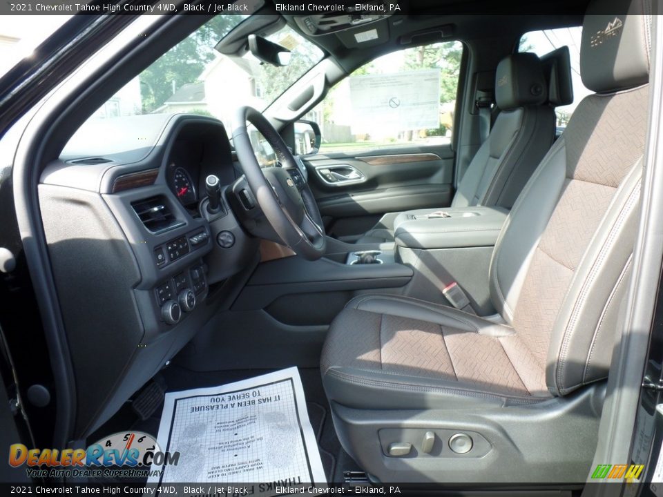 Front Seat of 2021 Chevrolet Tahoe High Country 4WD Photo #17
