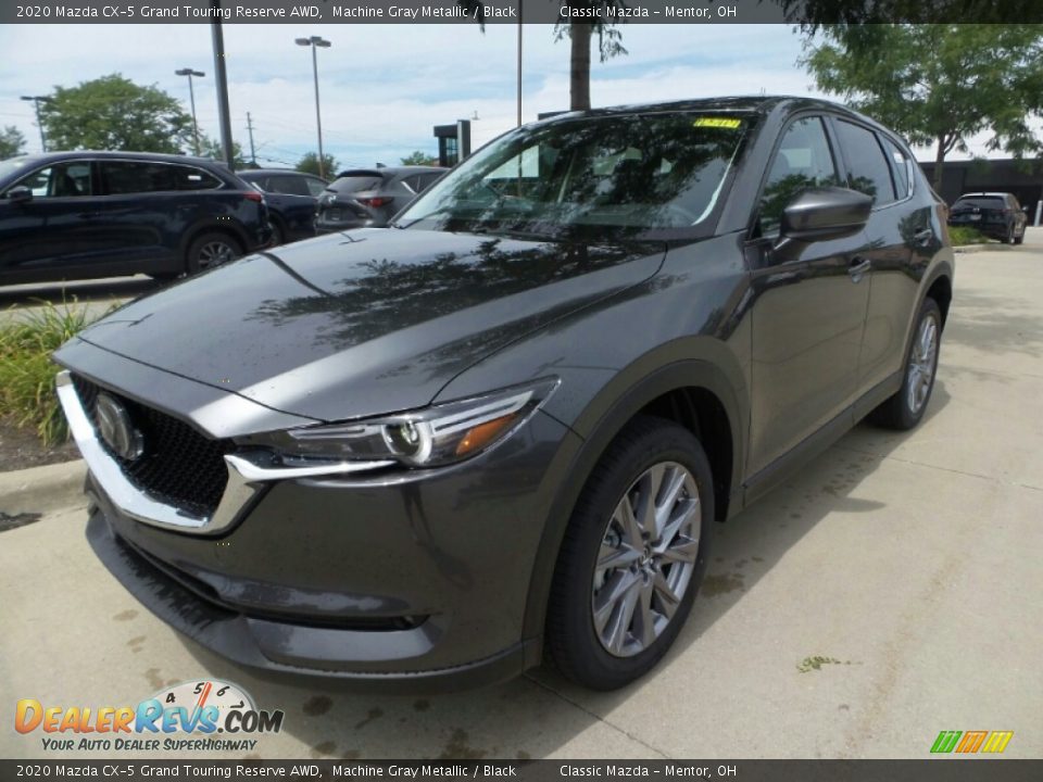 2020 Mazda CX-5 Grand Touring Reserve AWD Machine Gray Metallic / Black Photo #3