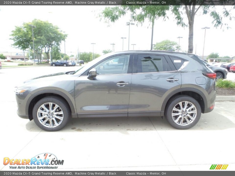 2020 Mazda CX-5 Grand Touring Reserve AWD Machine Gray Metallic / Black Photo #4