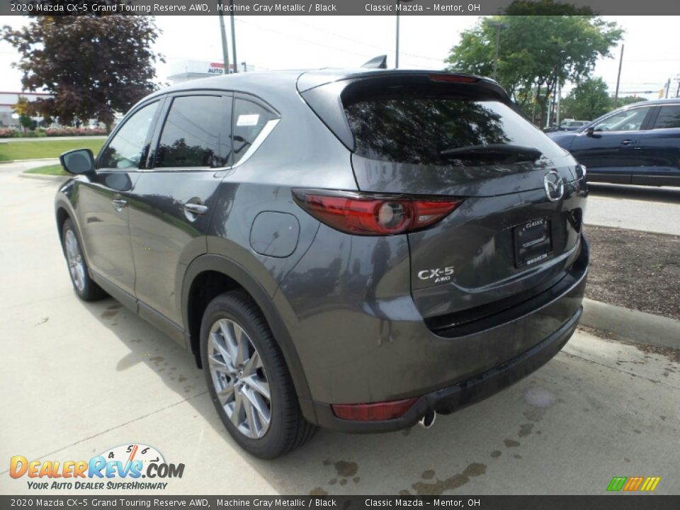 2020 Mazda CX-5 Grand Touring Reserve AWD Machine Gray Metallic / Black Photo #5