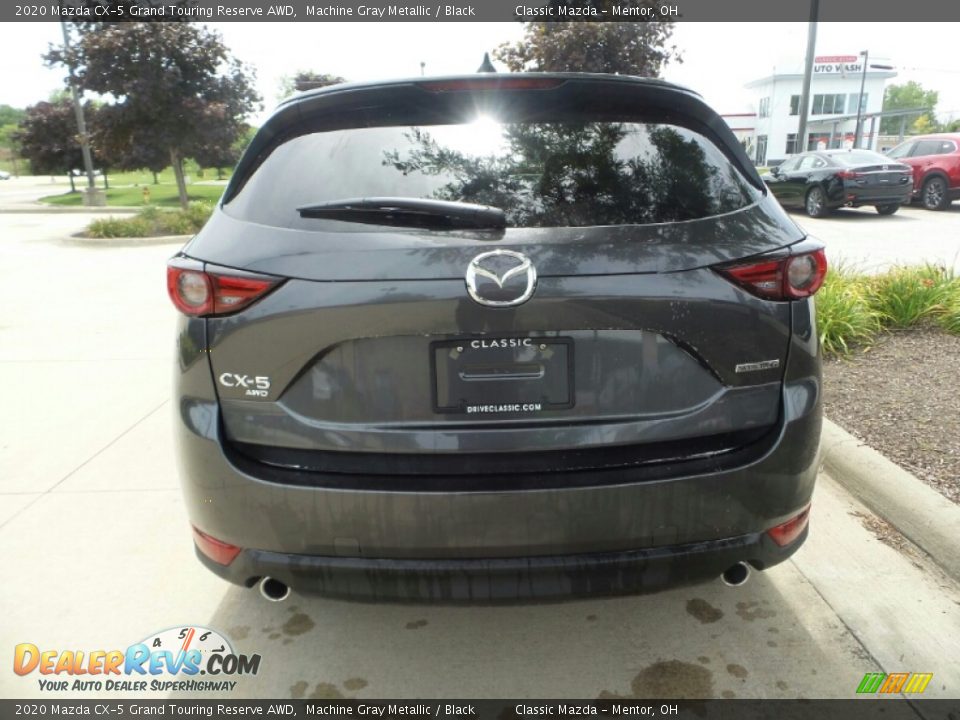 2020 Mazda CX-5 Grand Touring Reserve AWD Machine Gray Metallic / Black Photo #6