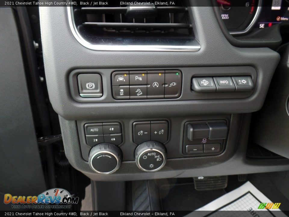 Controls of 2021 Chevrolet Tahoe High Country 4WD Photo #22