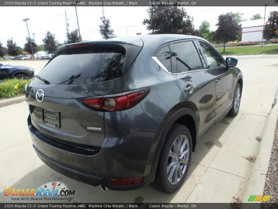 2020 Mazda CX-5 Grand Touring Reserve AWD Machine Gray Metallic / Black Photo #7