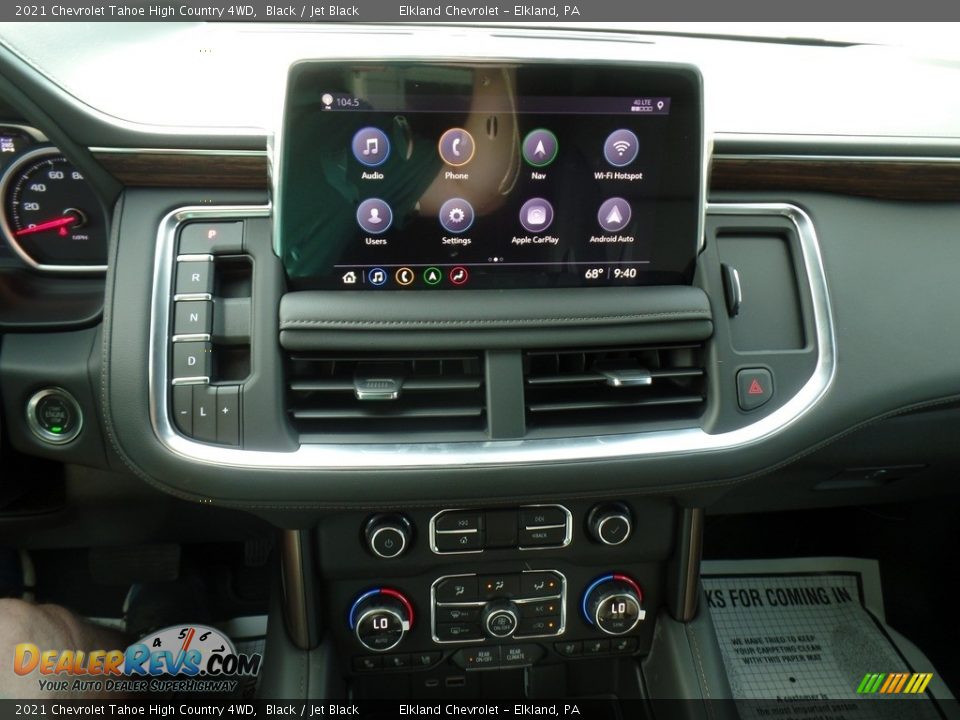 Controls of 2021 Chevrolet Tahoe High Country 4WD Photo #26