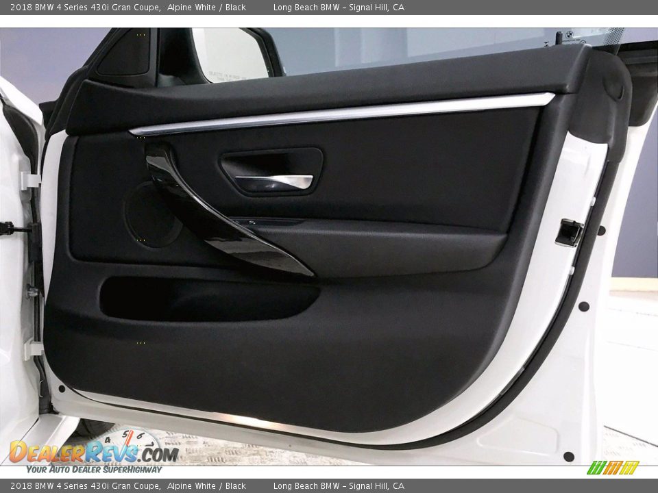 2018 BMW 4 Series 430i Gran Coupe Alpine White / Black Photo #24