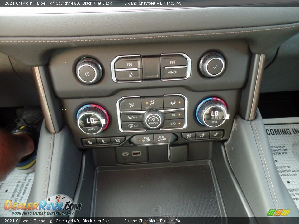 Controls of 2021 Chevrolet Tahoe High Country 4WD Photo #35