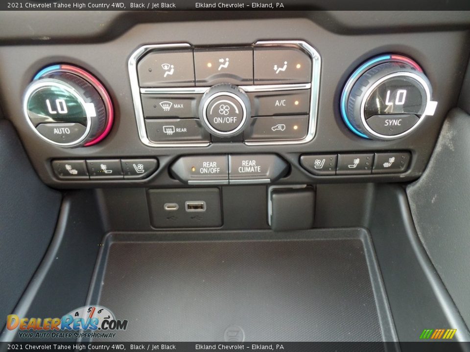 Controls of 2021 Chevrolet Tahoe High Country 4WD Photo #36