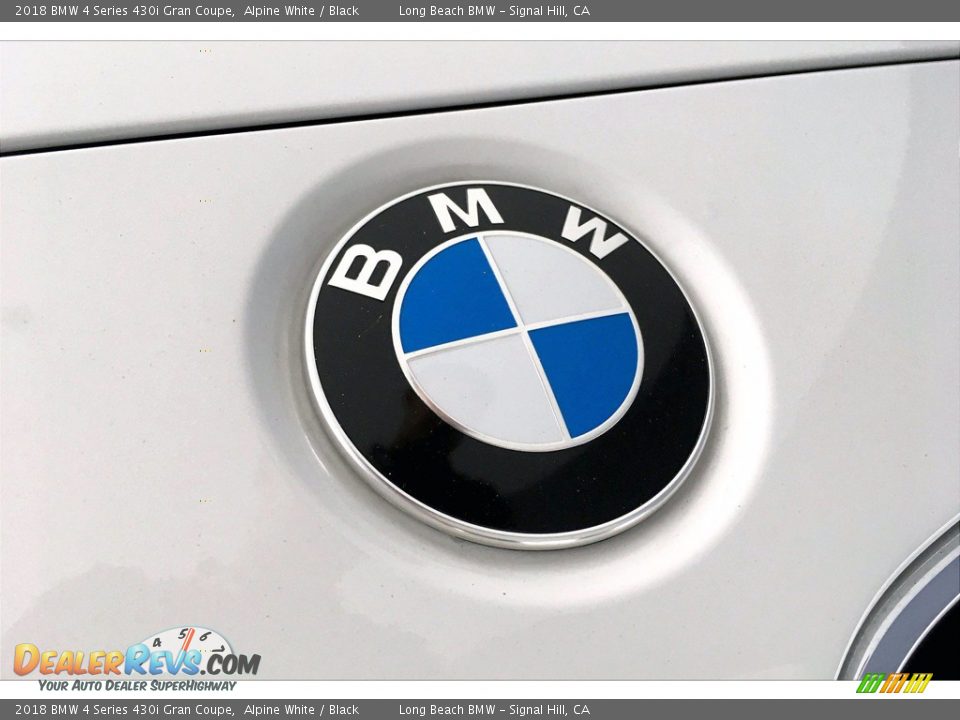 2018 BMW 4 Series 430i Gran Coupe Alpine White / Black Photo #33