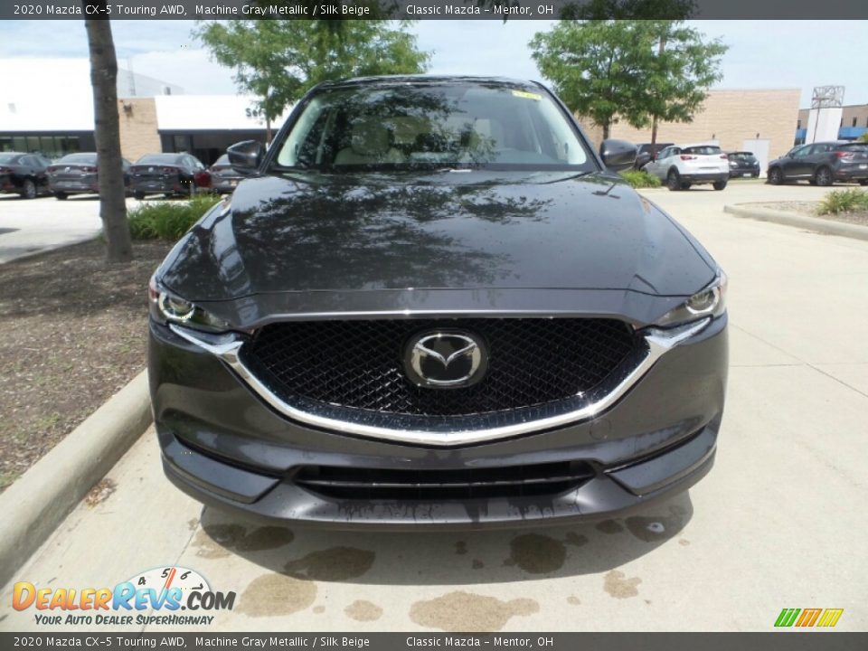 2020 Mazda CX-5 Touring AWD Machine Gray Metallic / Silk Beige Photo #2