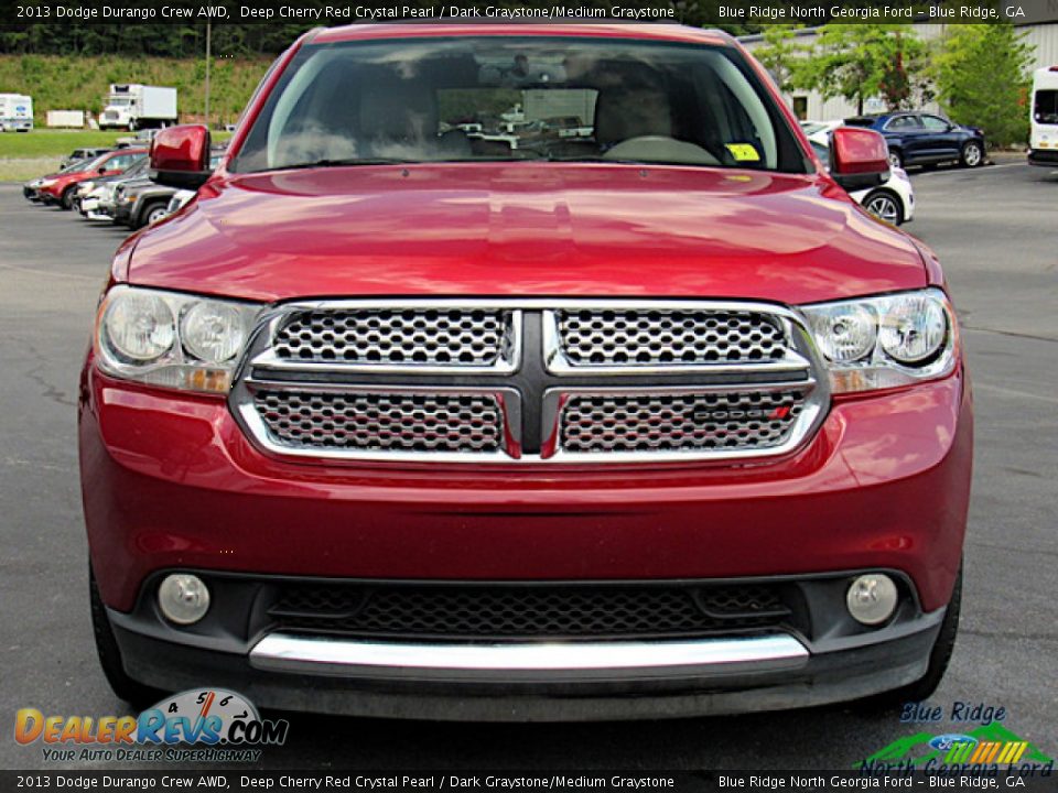 2013 Dodge Durango Crew AWD Deep Cherry Red Crystal Pearl / Dark Graystone/Medium Graystone Photo #8