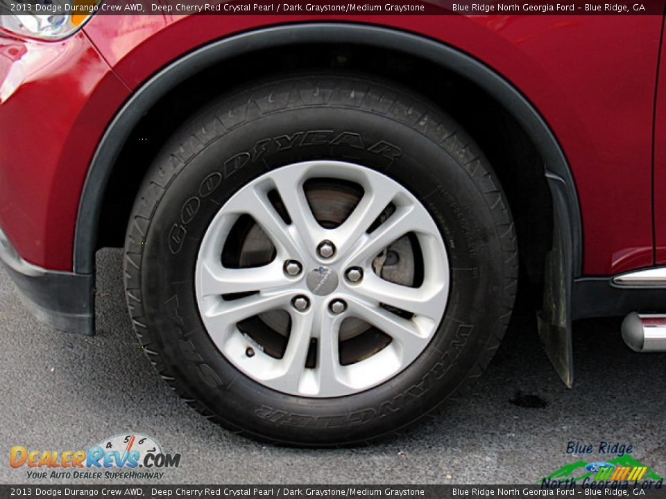 2013 Dodge Durango Crew AWD Deep Cherry Red Crystal Pearl / Dark Graystone/Medium Graystone Photo #9