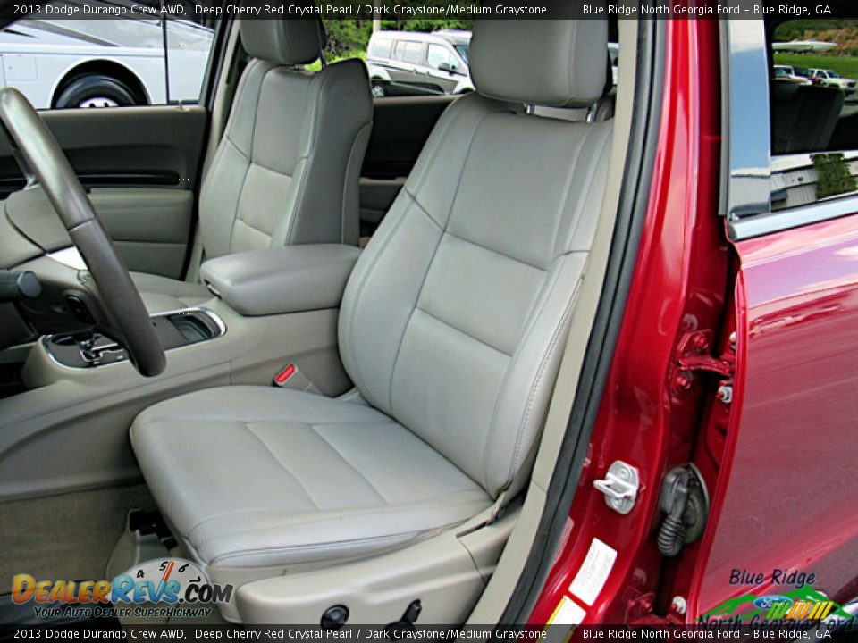 2013 Dodge Durango Crew AWD Deep Cherry Red Crystal Pearl / Dark Graystone/Medium Graystone Photo #11