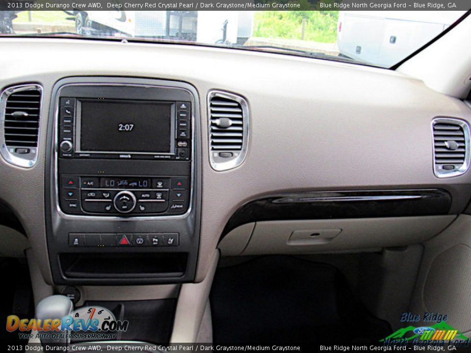 2013 Dodge Durango Crew AWD Deep Cherry Red Crystal Pearl / Dark Graystone/Medium Graystone Photo #17