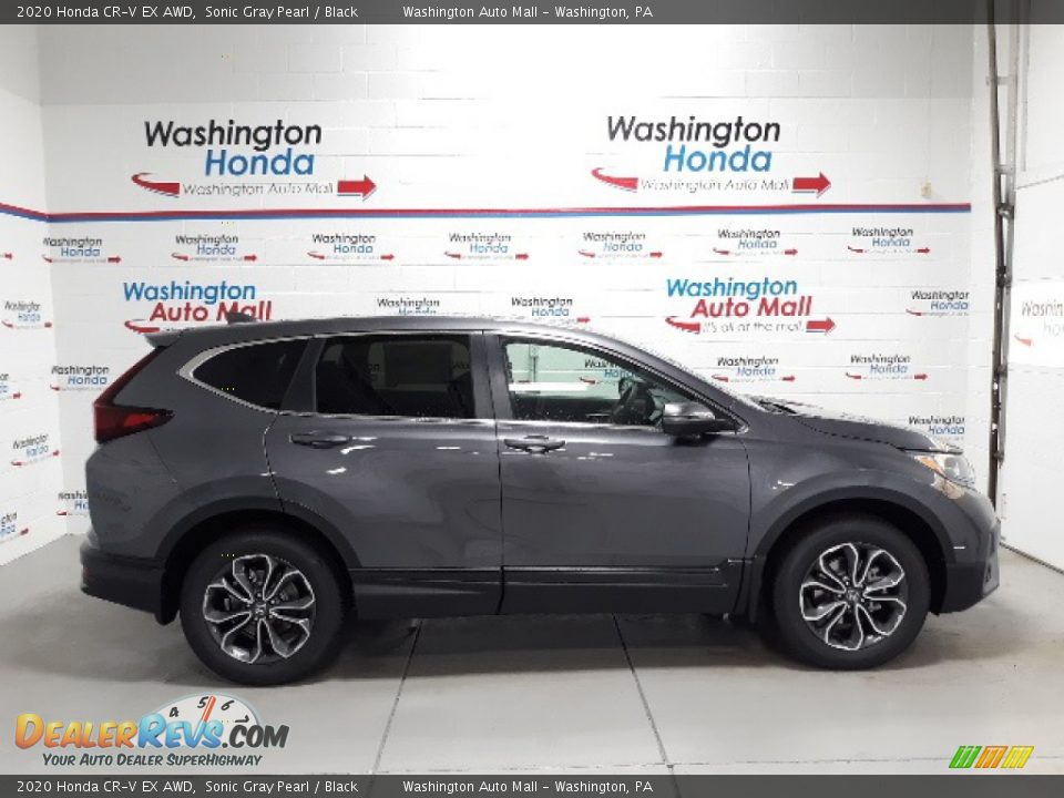 2020 Honda CR-V EX AWD Sonic Gray Pearl / Black Photo #1