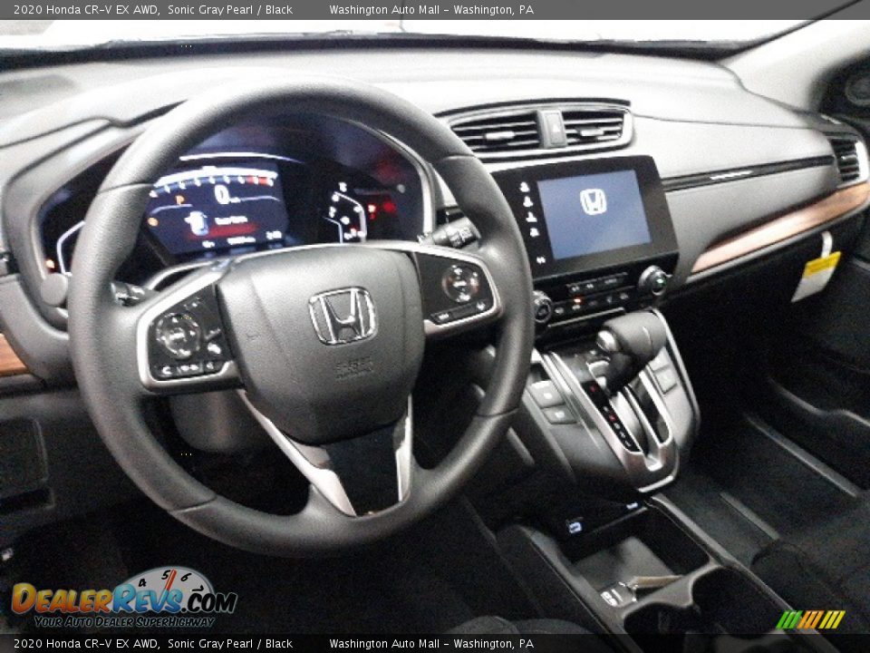2020 Honda CR-V EX AWD Sonic Gray Pearl / Black Photo #4