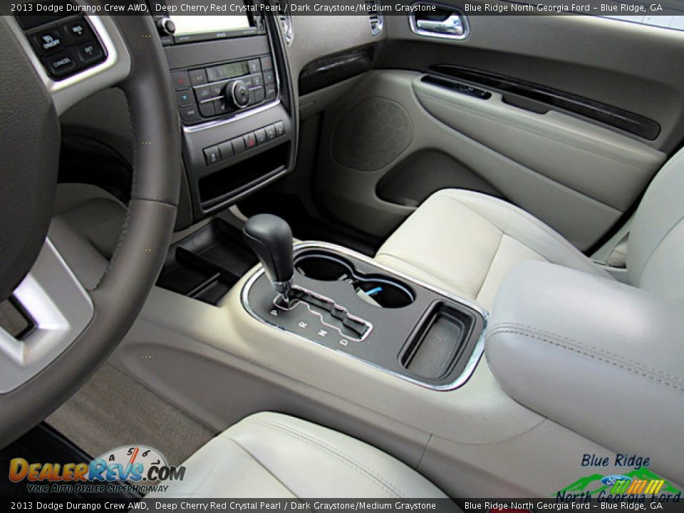 2013 Dodge Durango Crew AWD Deep Cherry Red Crystal Pearl / Dark Graystone/Medium Graystone Photo #22
