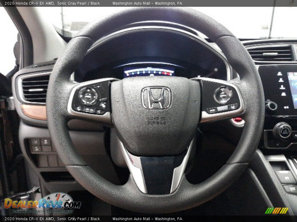2020 Honda CR-V EX AWD Sonic Gray Pearl / Black Photo #5