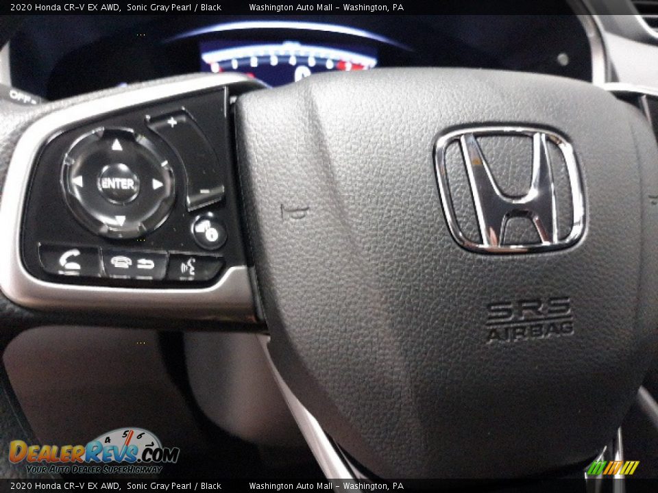 2020 Honda CR-V EX AWD Sonic Gray Pearl / Black Photo #6