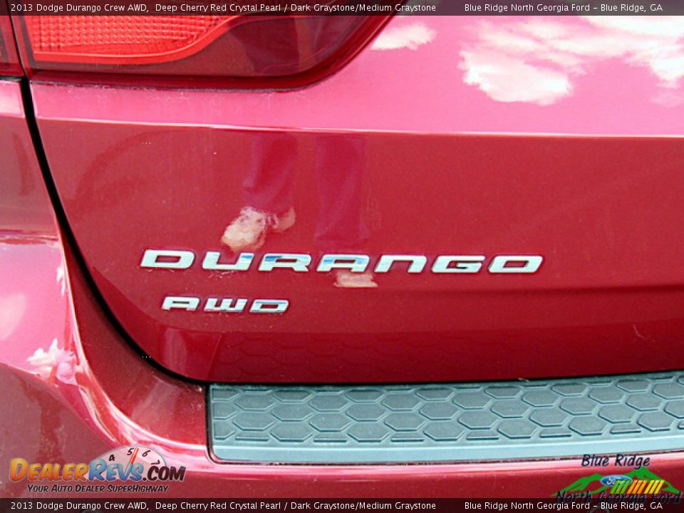 2013 Dodge Durango Crew AWD Deep Cherry Red Crystal Pearl / Dark Graystone/Medium Graystone Photo #24