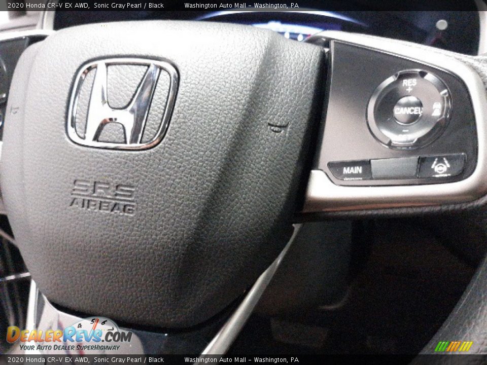 2020 Honda CR-V EX AWD Sonic Gray Pearl / Black Photo #7