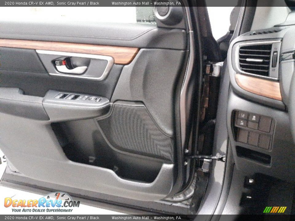 2020 Honda CR-V EX AWD Sonic Gray Pearl / Black Photo #8
