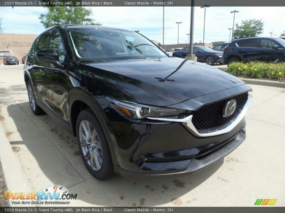 2020 Mazda CX-5 Grand Touring AWD Jet Black Mica / Black Photo #1