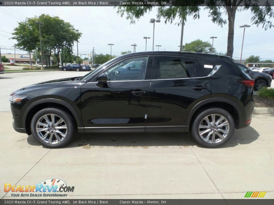 Jet Black Mica 2020 Mazda CX-5 Grand Touring AWD Photo #4