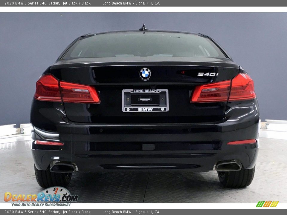 2020 BMW 5 Series 540i Sedan Jet Black / Black Photo #4