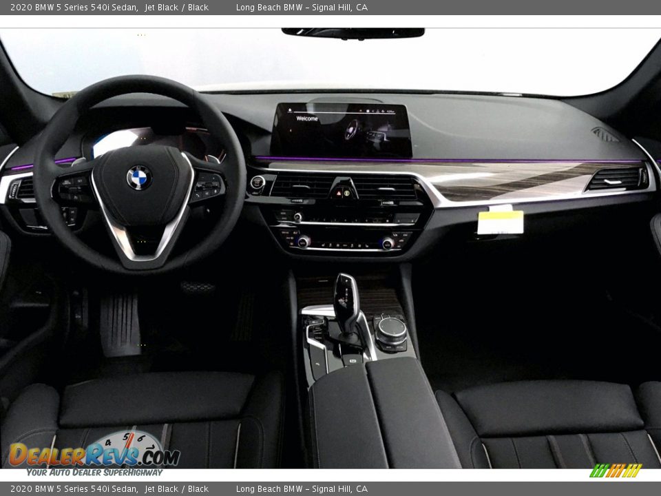 2020 BMW 5 Series 540i Sedan Jet Black / Black Photo #5