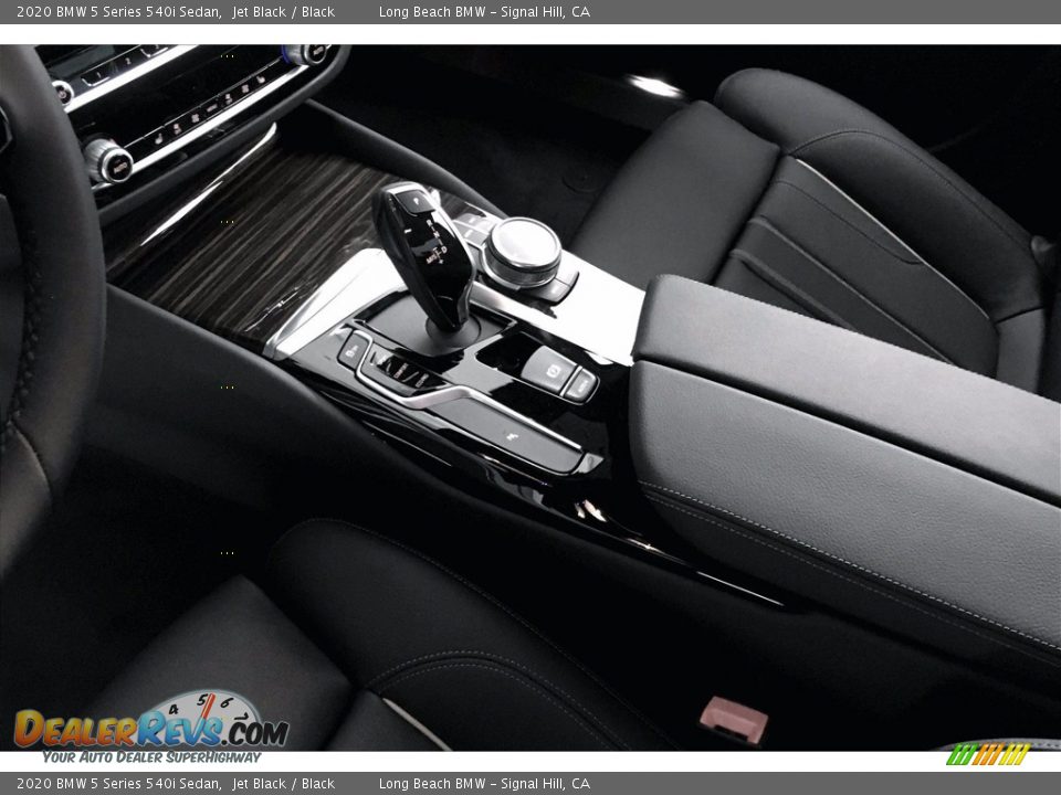 2020 BMW 5 Series 540i Sedan Jet Black / Black Photo #8