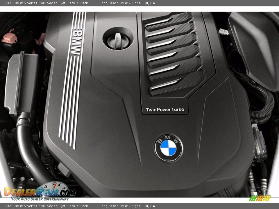 2020 BMW 5 Series 540i Sedan Jet Black / Black Photo #11