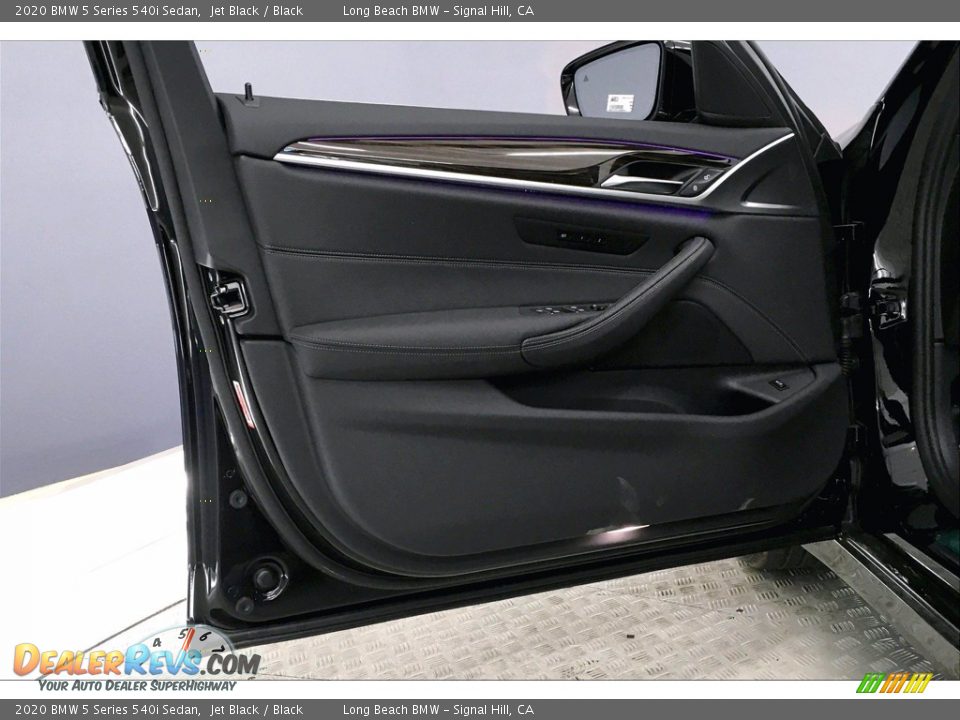 2020 BMW 5 Series 540i Sedan Jet Black / Black Photo #13
