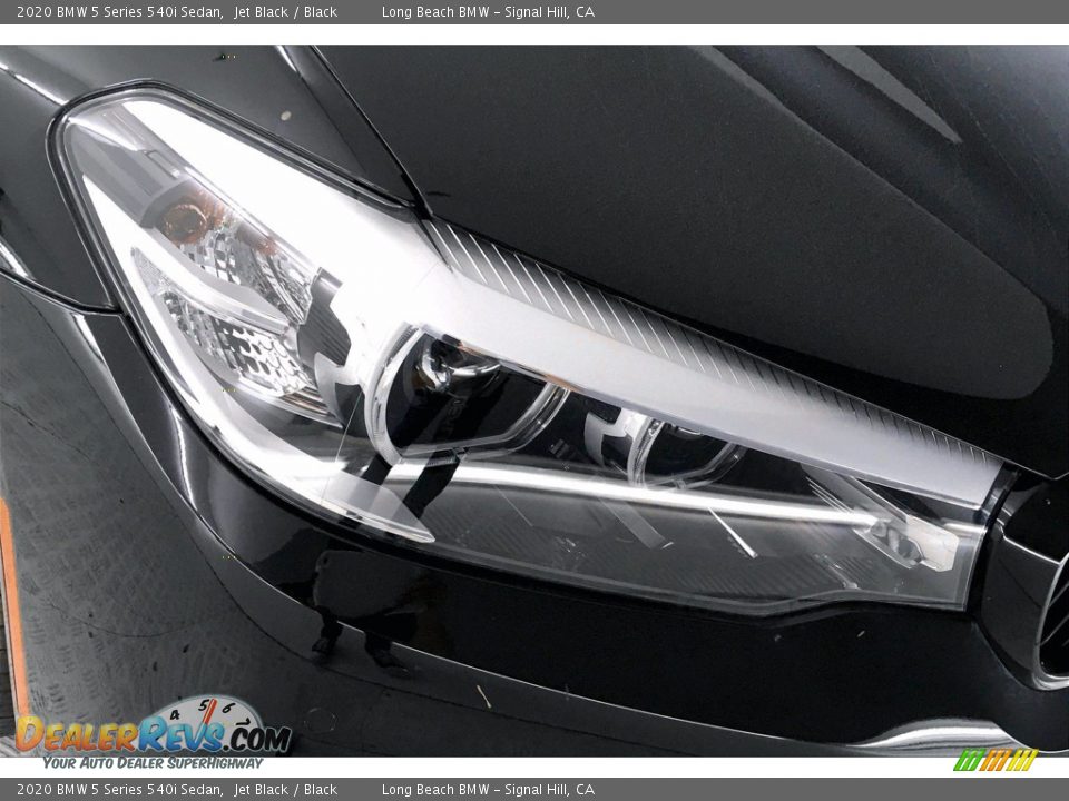 2020 BMW 5 Series 540i Sedan Jet Black / Black Photo #14