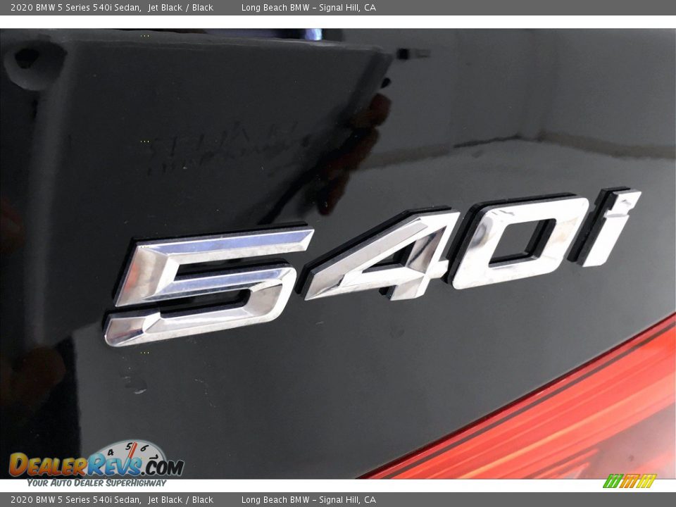 2020 BMW 5 Series 540i Sedan Jet Black / Black Photo #16