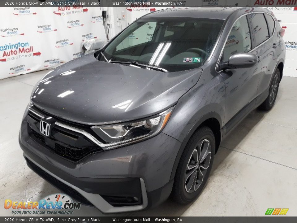 2020 Honda CR-V EX AWD Sonic Gray Pearl / Black Photo #33