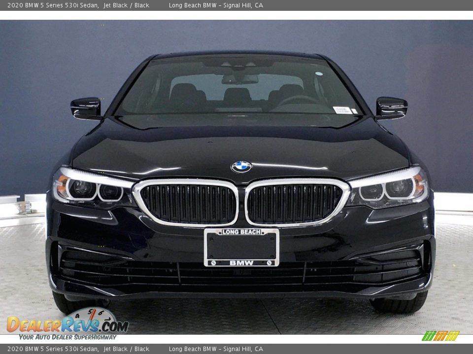2020 BMW 5 Series 530i Sedan Jet Black / Black Photo #2