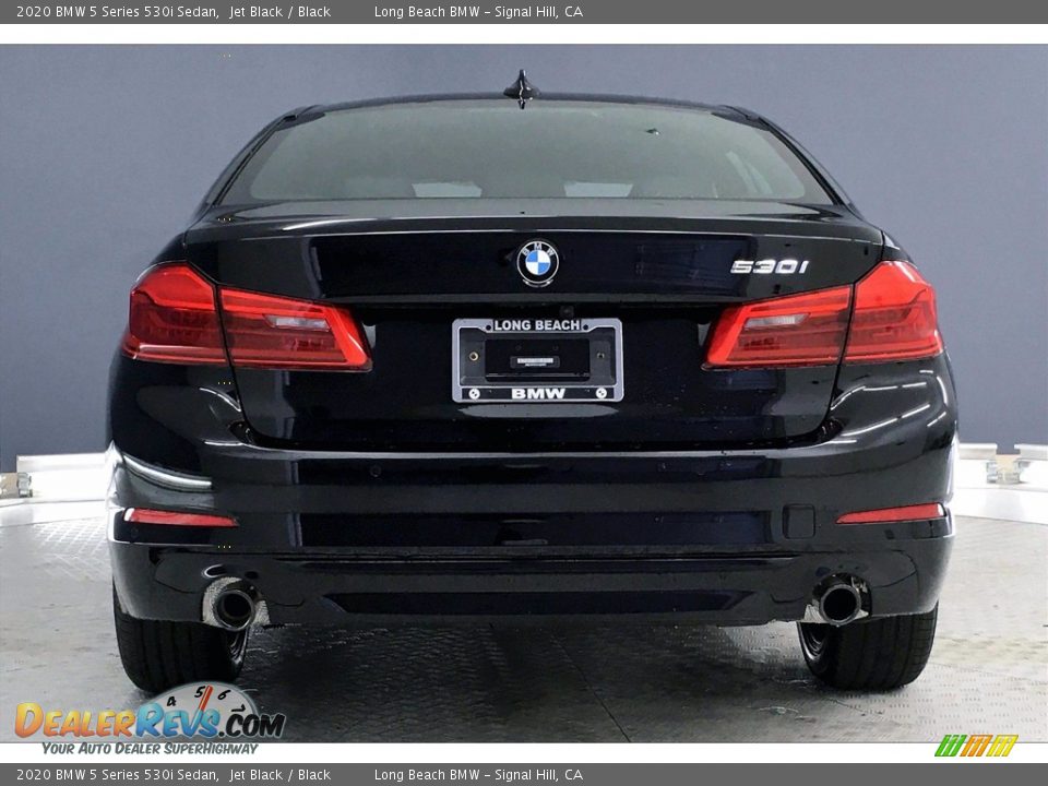 2020 BMW 5 Series 530i Sedan Jet Black / Black Photo #4