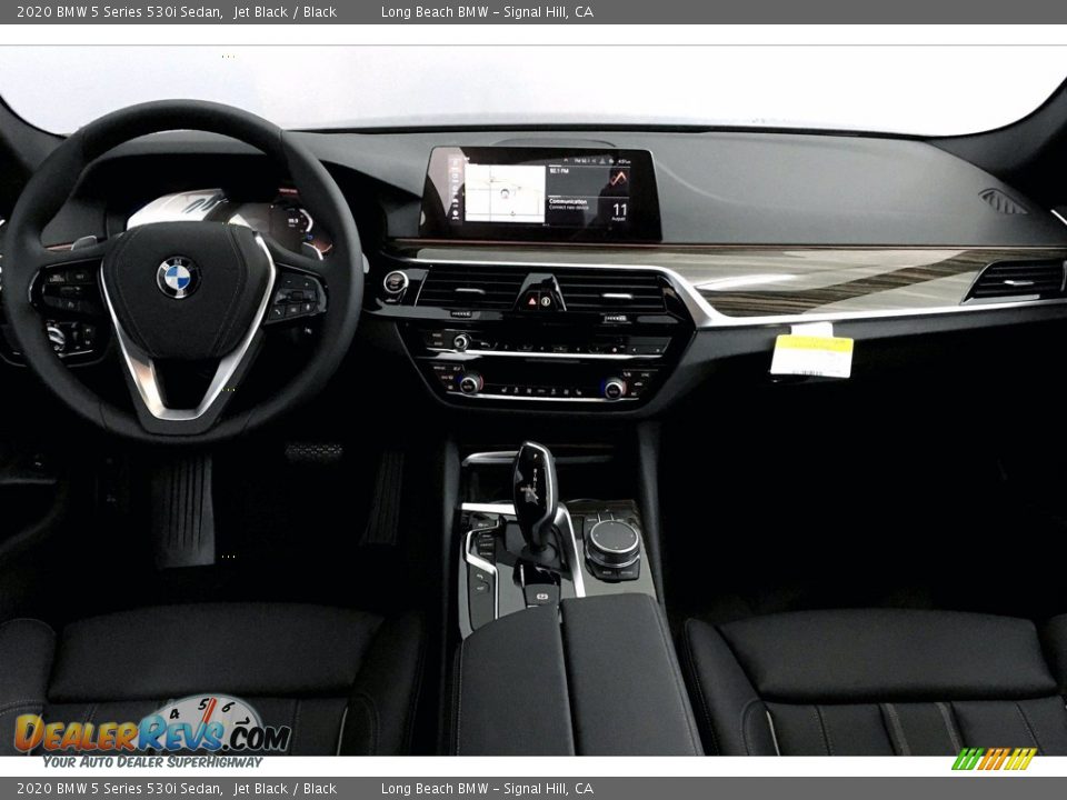 2020 BMW 5 Series 530i Sedan Jet Black / Black Photo #5
