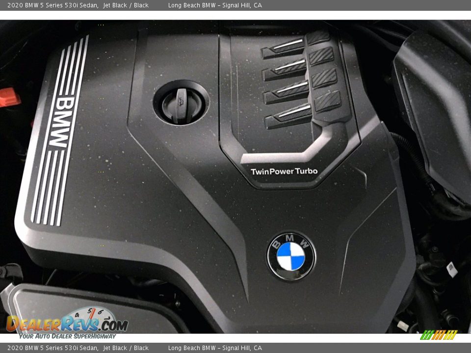 2020 BMW 5 Series 530i Sedan Jet Black / Black Photo #11
