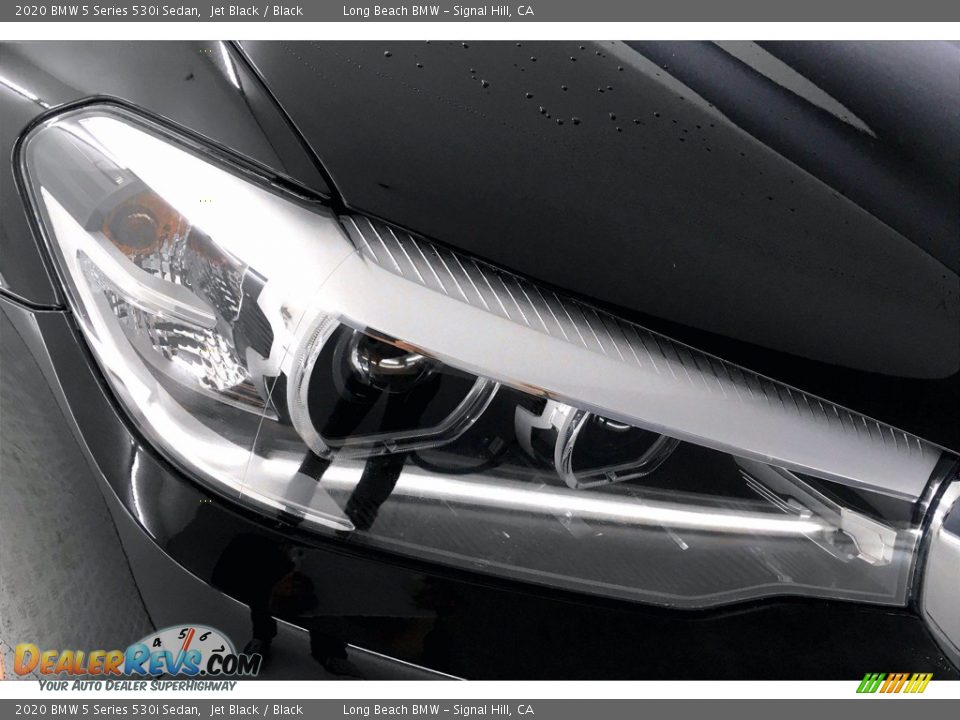 2020 BMW 5 Series 530i Sedan Jet Black / Black Photo #14