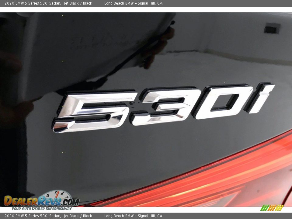 2020 BMW 5 Series 530i Sedan Jet Black / Black Photo #16