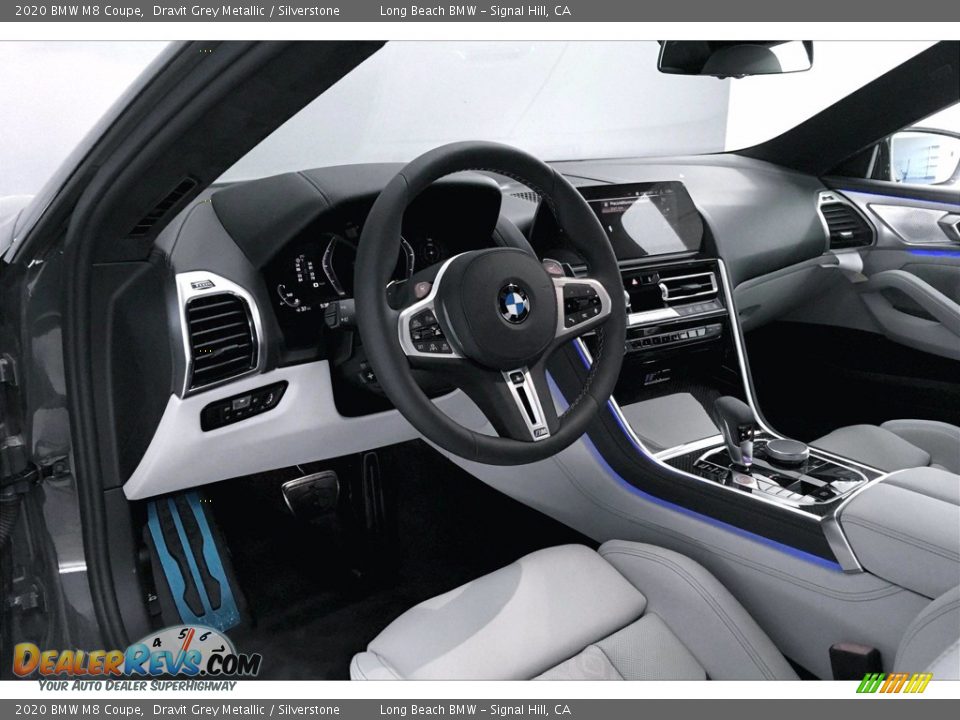 Silverstone Interior - 2020 BMW M8 Coupe Photo #7