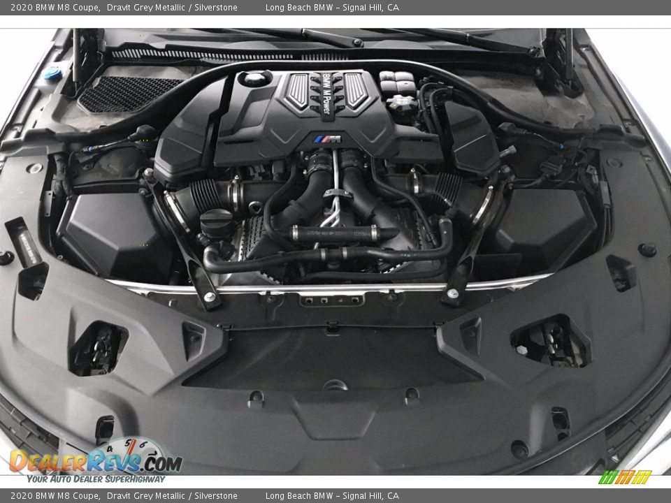 2020 BMW M8 Coupe 4.4 Liter M TwinPower Turbocharged DOHC 32-Valve VVT V8 Engine Photo #10
