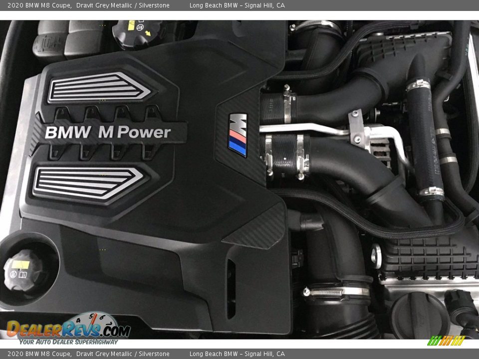 2020 BMW M8 Coupe 4.4 Liter M TwinPower Turbocharged DOHC 32-Valve VVT V8 Engine Photo #11