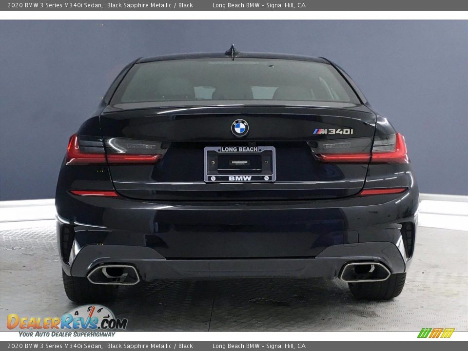 2020 BMW 3 Series M340i Sedan Black Sapphire Metallic / Black Photo #4