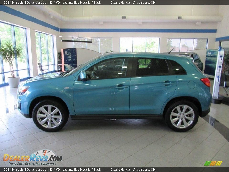 Laguna Blue Metallic 2013 Mitsubishi Outlander Sport ES 4WD Photo #2