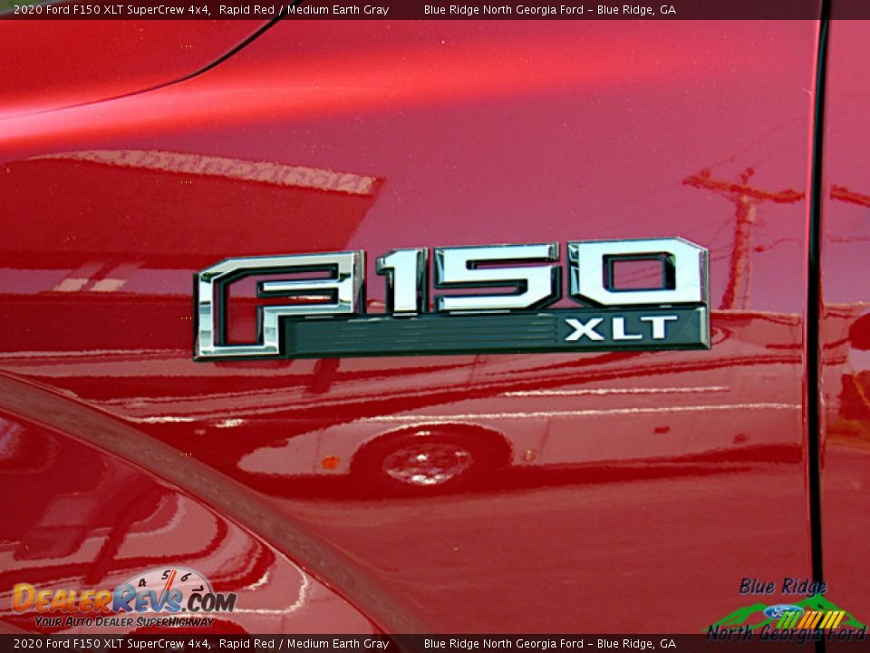 2020 Ford F150 XLT SuperCrew 4x4 Rapid Red / Medium Earth Gray Photo #28