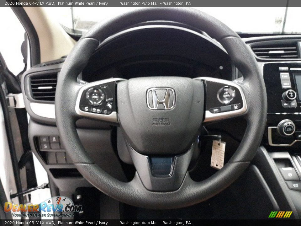 2020 Honda CR-V LX AWD Platinum White Pearl / Ivory Photo #5
