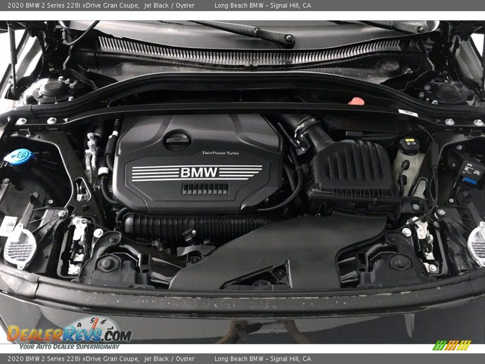 2020 BMW 2 Series 228i xDrive Gran Coupe Jet Black / Oyster Photo #10