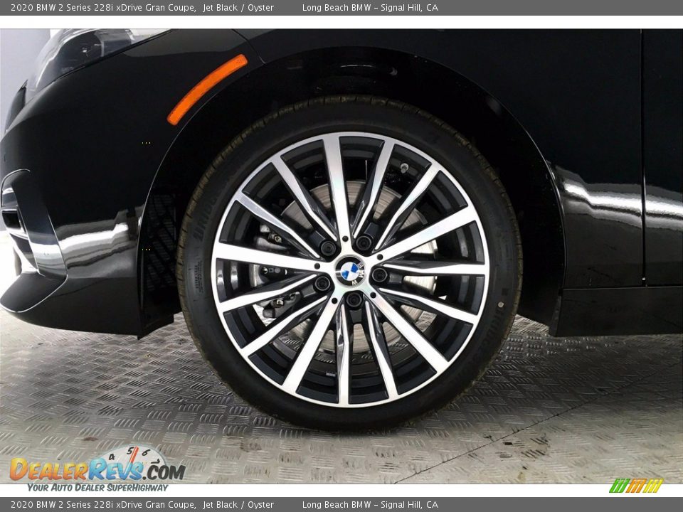 2020 BMW 2 Series 228i xDrive Gran Coupe Jet Black / Oyster Photo #12